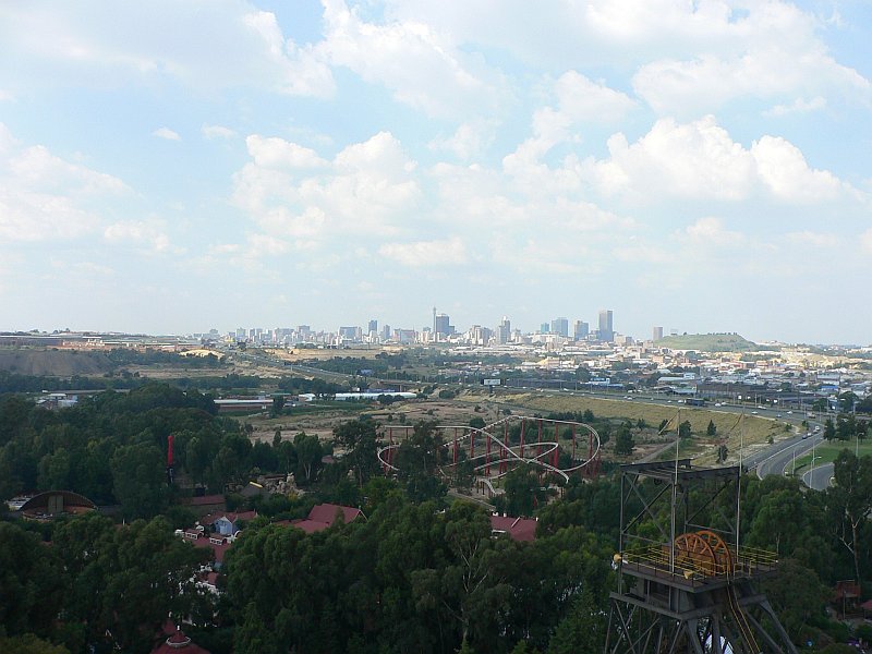 Johannesburg from Gold Reef City